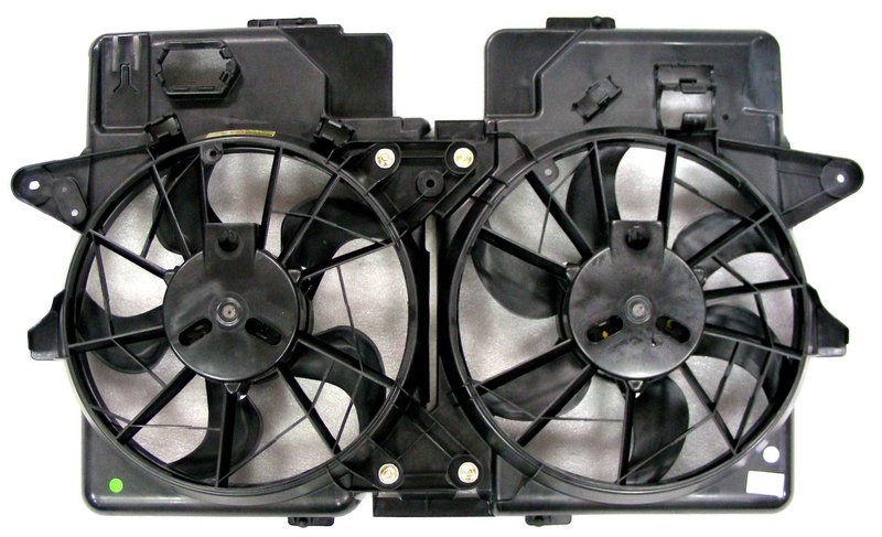 APDI 6027103 Dual Radiator and Condenser Fan Assembly