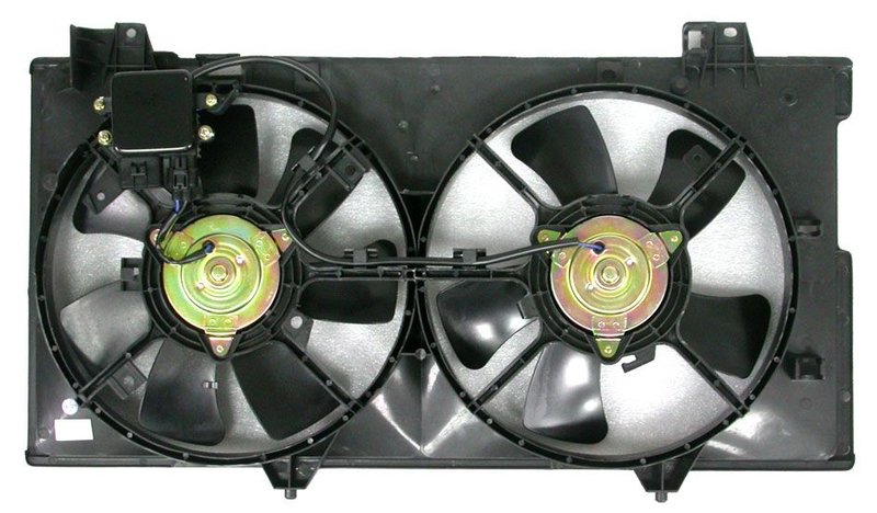 APDI 6028118 Dual Radiator and Condenser Fan Assembly