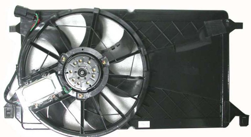 APDI 6028121 Dual Radiator and Condenser Fan Assembly