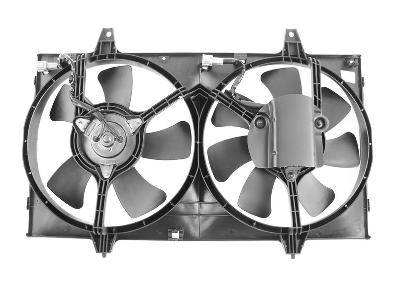 APDI 6029130 Dual Radiator and Condenser Fan Assembly