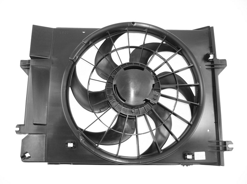 APDI 6029136 Dual Radiator and Condenser Fan Assembly