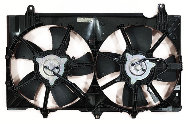 APDI 6029143 Dual Radiator and Condenser Fan Assembly