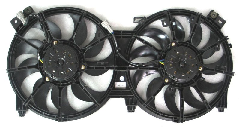 APDI 6029144 Dual Radiator and Condenser Fan Assembly