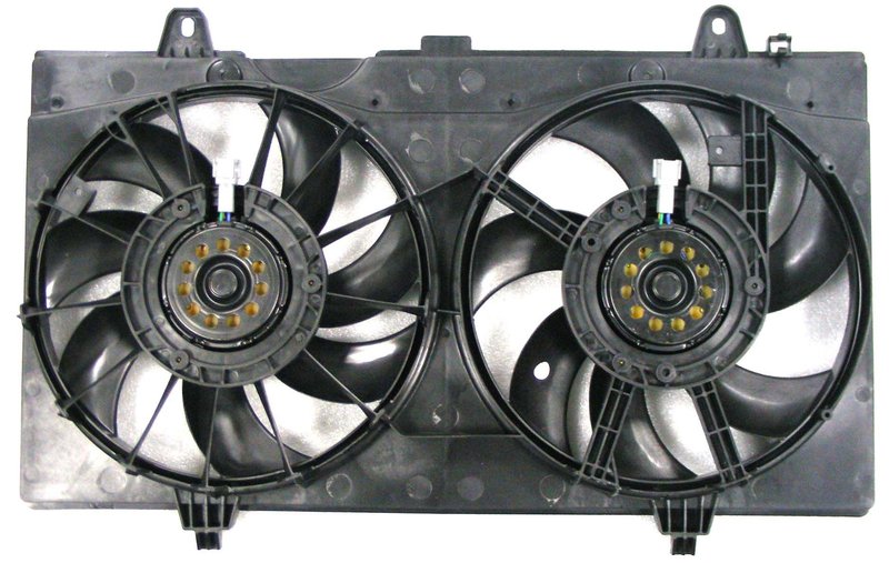 APDI 6029145 Dual Radiator and Condenser Fan Assembly