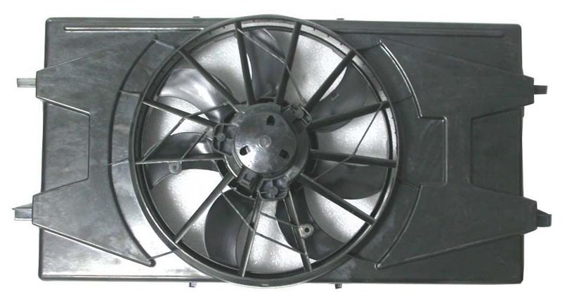 APDI 6032105 Dual Radiator and Condenser Fan Assembly