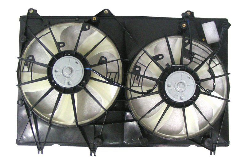 APDI 6034149 Dual Radiator and Condenser Fan Assembly