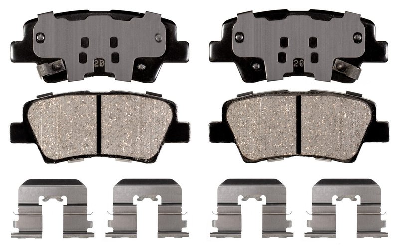 ADVICS AD1446 Disc Brake Pad Set - Rear