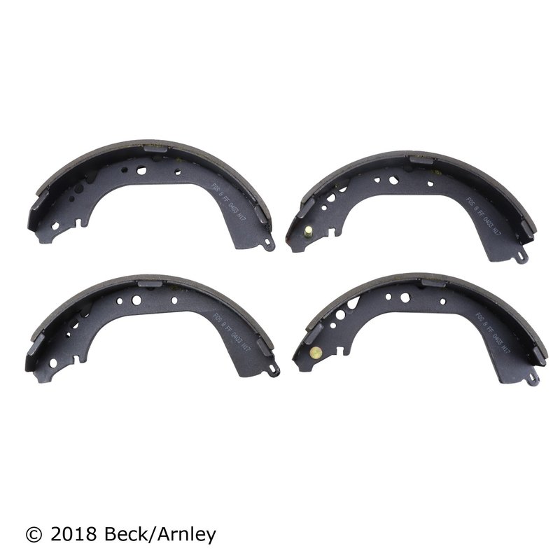 Beck Arnley 081-2198 Drum Brake Shoe - Rear