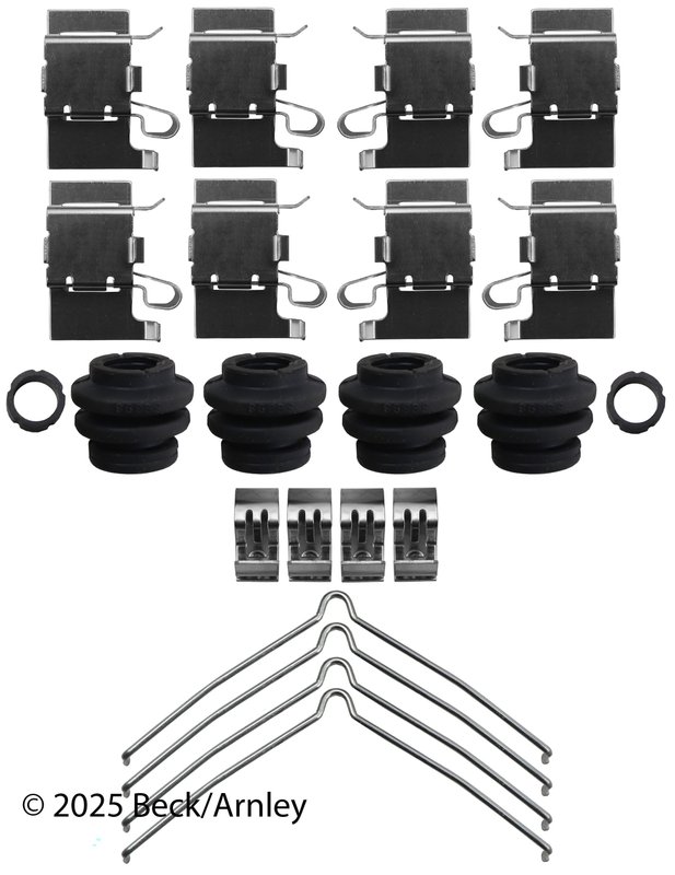 Beck Arnley 084-1713 Disc Brake Hardware Kit - Front