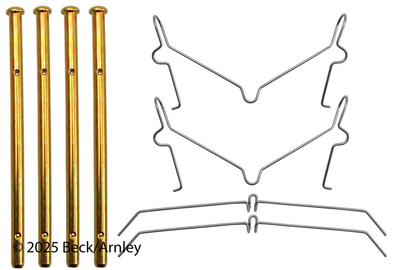 Beck Arnley 084-1718 Disc Brake Hardware Kit - Front