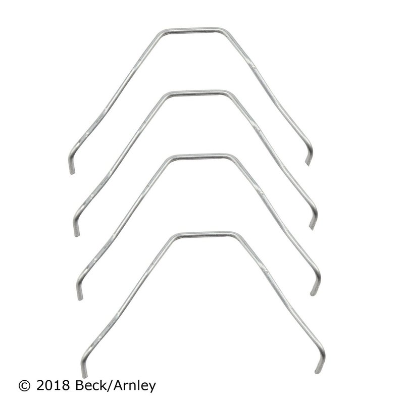 Beck Arnley 084-1787 Disc Brake Hardware Kit - Rear