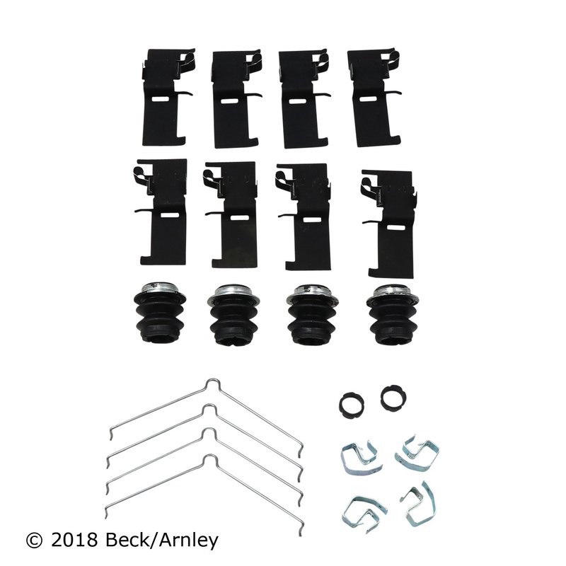 Beck Arnley 084-1840 Disc Brake Hardware Kit - Front