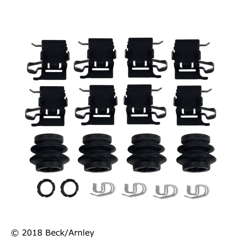 Beck Arnley 084-2127 Disc Brake Hardware Kit - Rear