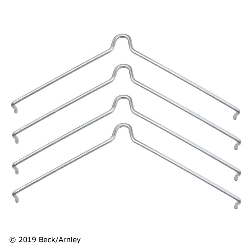 Beck Arnley 084-2178 Disc Brake Hardware Kit - Front