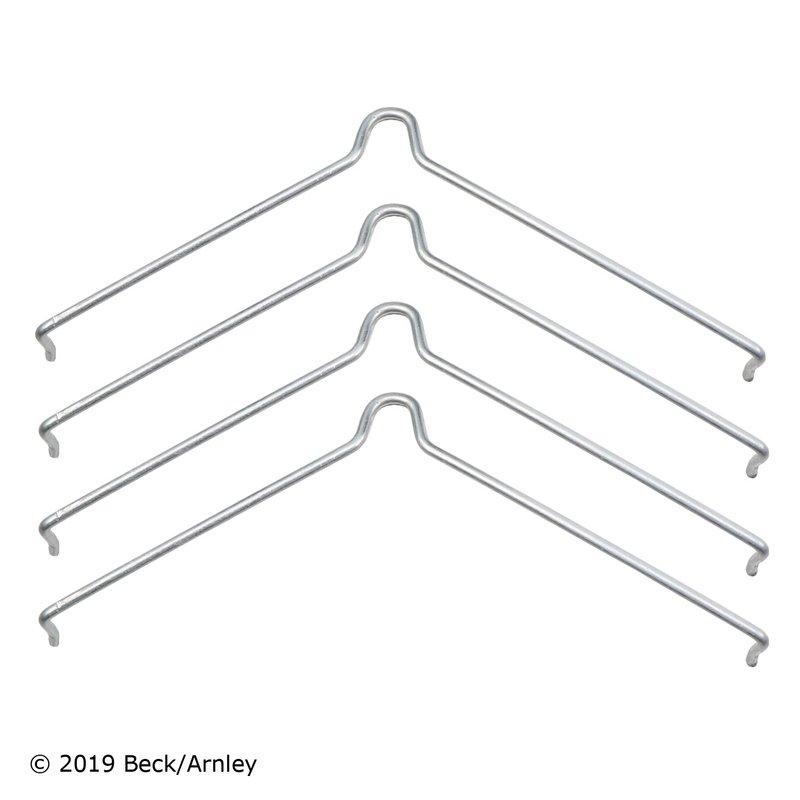 Beck Arnley 084-2180 Disc Brake Hardware Kit - Front