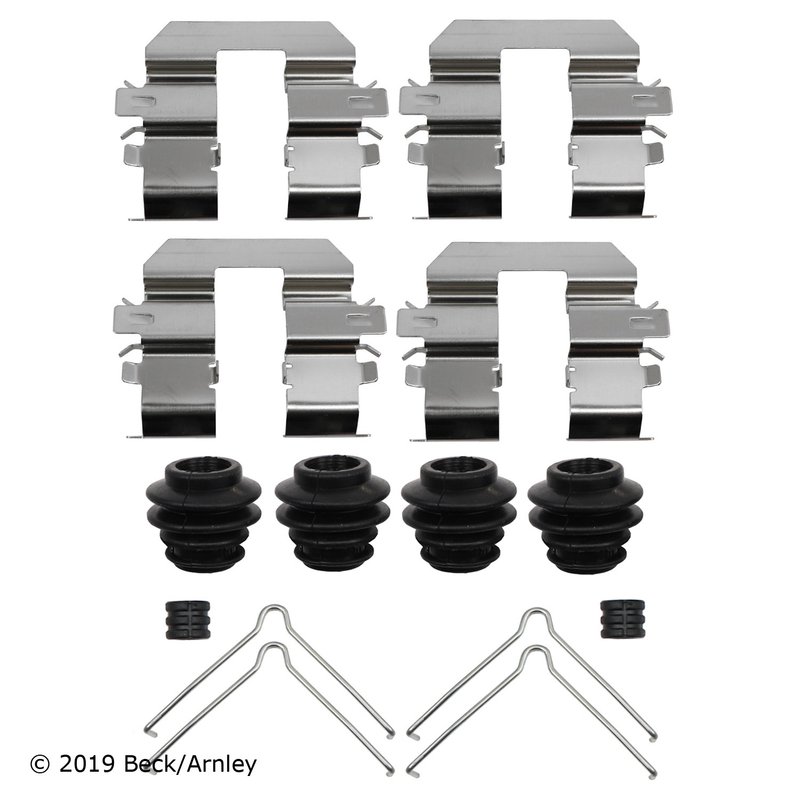 Beck Arnley 084-2198 Disc Brake Hardware Kit - Rear
