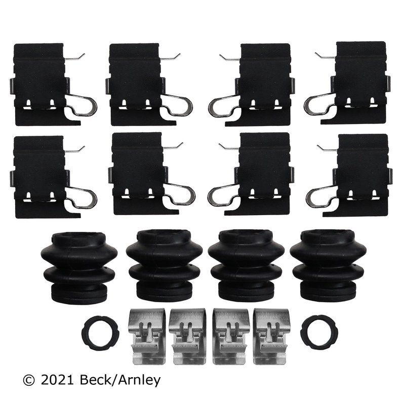 Beck Arnley 084-2212 Disc Brake Hardware Kit - Rear