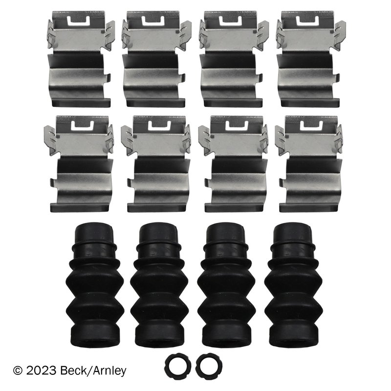 Beck Arnley 084-2258 Disc Brake Hardware Kit - Rear