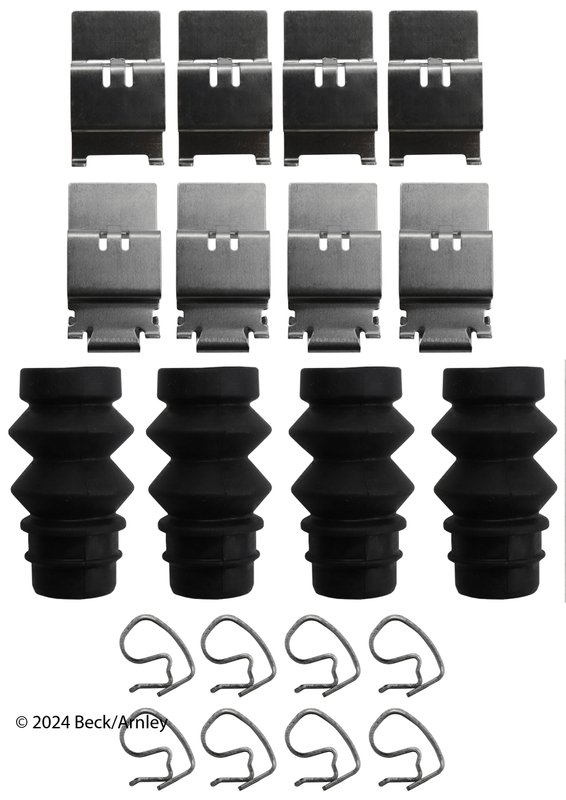 Beck Arnley 084-2276 Disc Brake Hardware Kit - Front