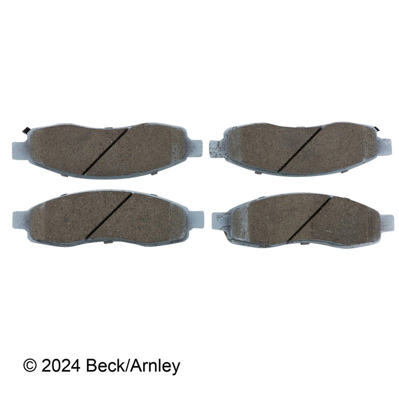 Beck Arnley 085-1747 Disc Brake Pad Set - Front
