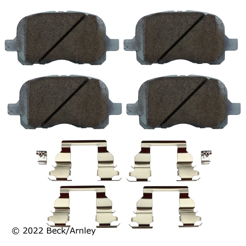 Beck Arnley 085-6553 Disc Brake Pad Set - Front