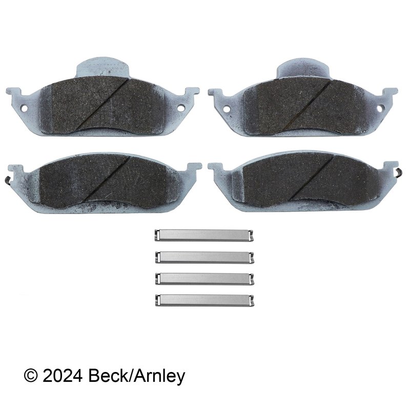 Beck Arnley 085-6602 Disc Brake Pad Set - Front