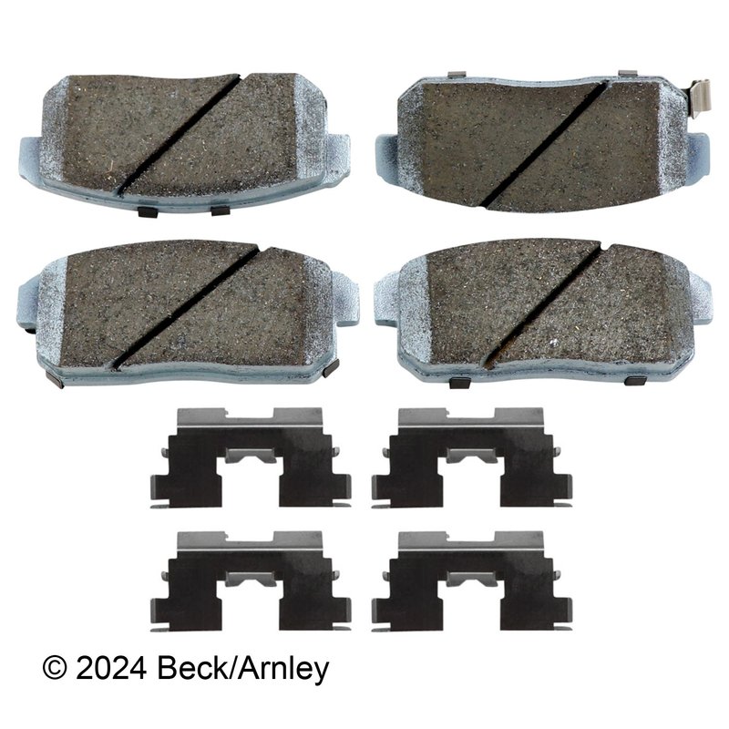 Beck Arnley 085-6663 Disc Brake Pad Set - Rear