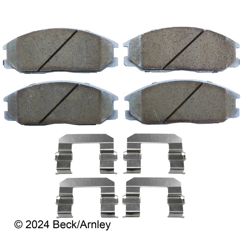 Beck Arnley 085-6675 Disc Brake Pad Set - Front