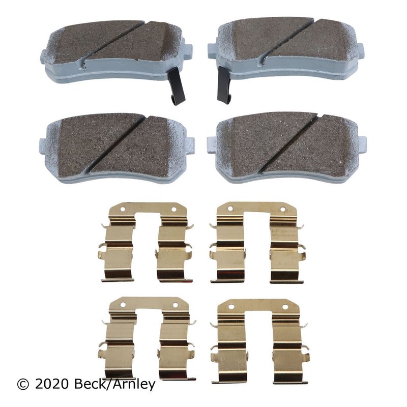 Beck Arnley 085-6745 Disc Brake Pad Set - Rear