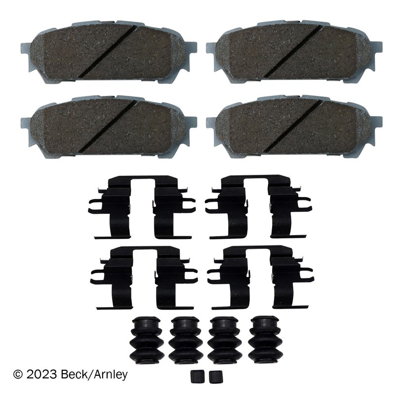 Beck Arnley 085-6815A Disc Brake Pad Set - Rear
