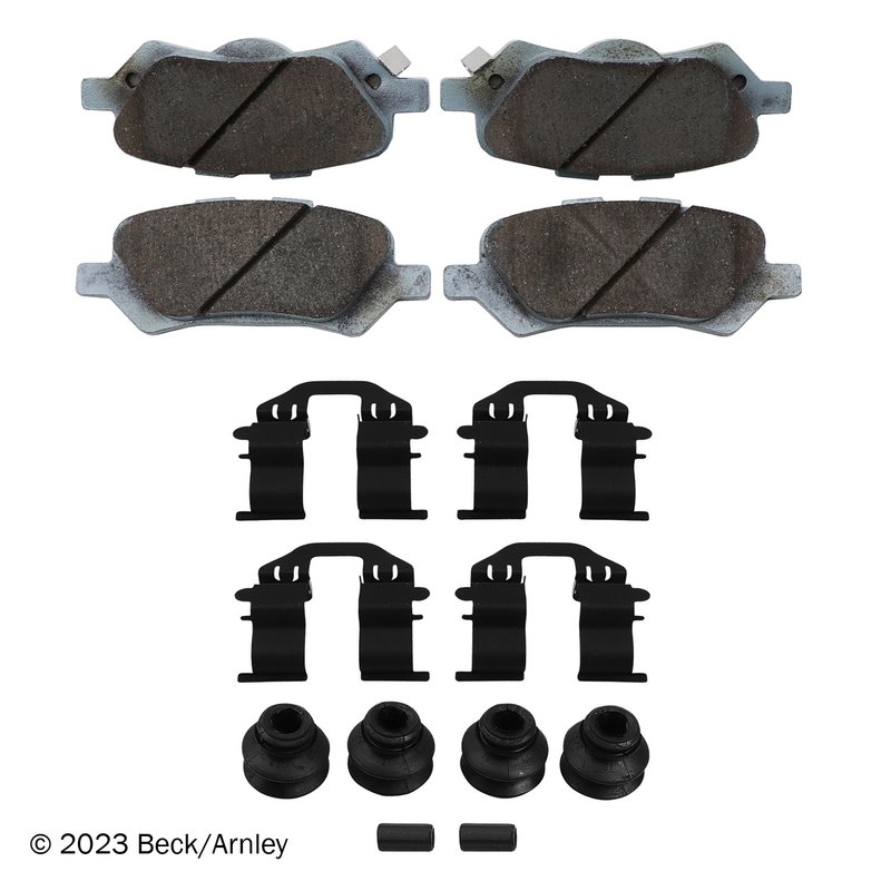 Beck Arnley 085-6894 Disc Brake Pad Set - Rear