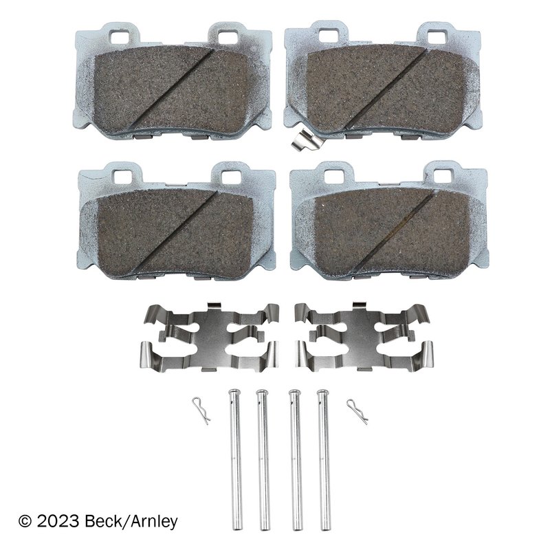 Beck Arnley 085-6908 Disc Brake Pad Set - Rear
