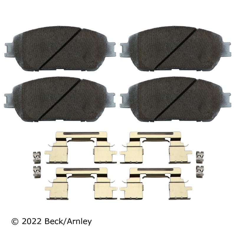 Beck Arnley 085-6952 Disc Brake Pad Set - Front