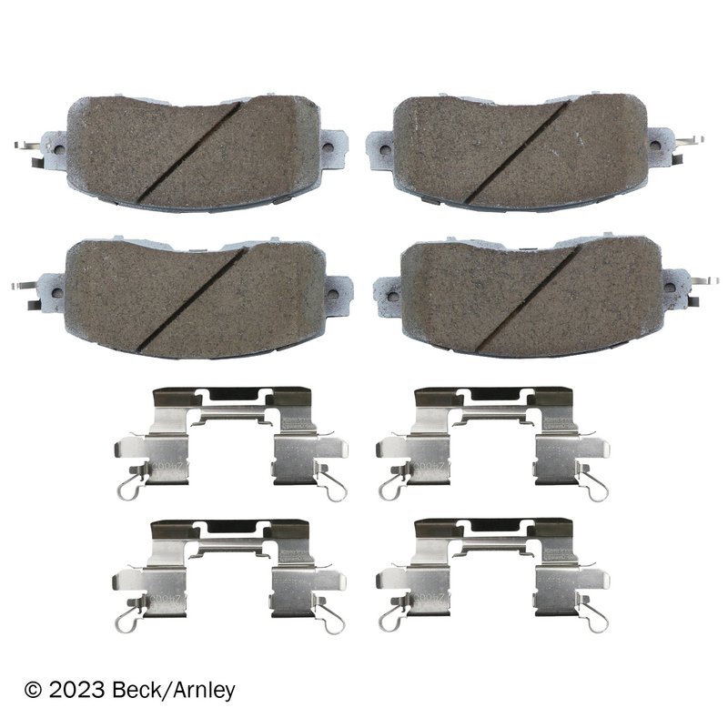 Beck Arnley 085-6961 Disc Brake Pad Set - Front