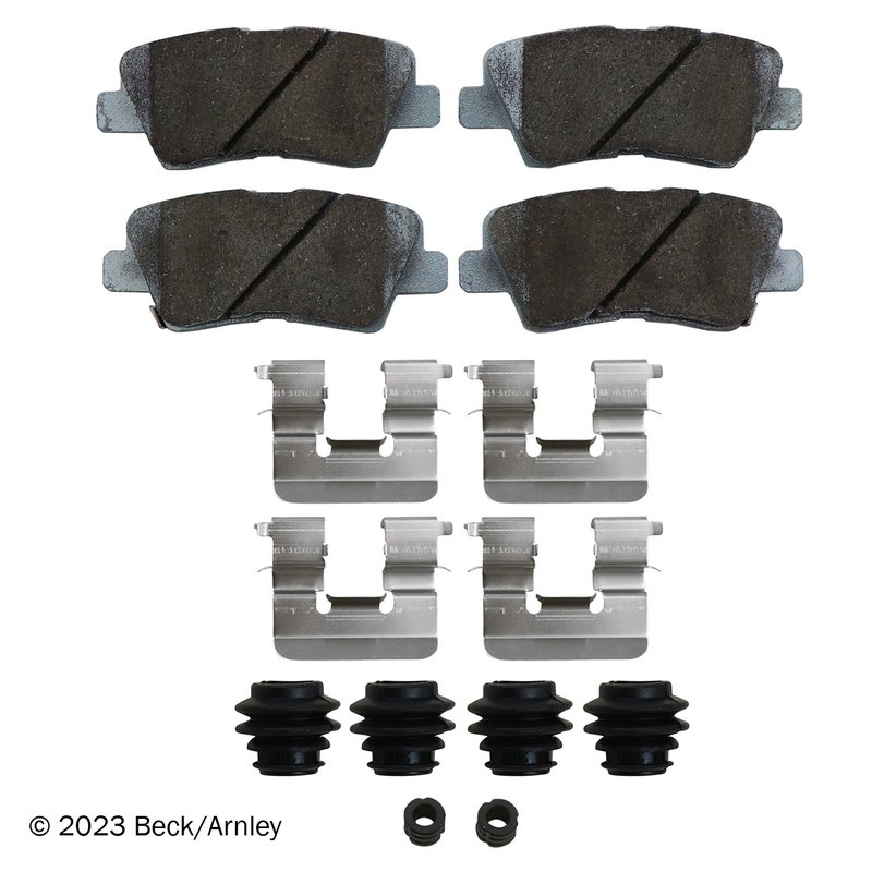 Beck Arnley 085-6973 Disc Brake Pad Set - Rear