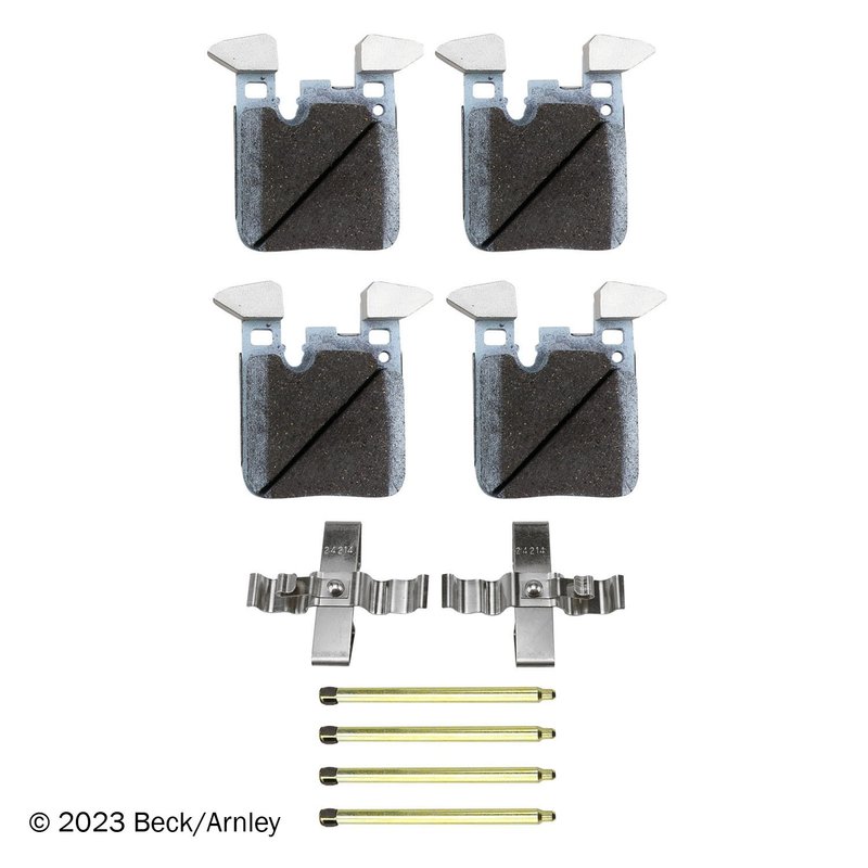 Beck Arnley 085-7012 Disc Brake Pad Set - Rear