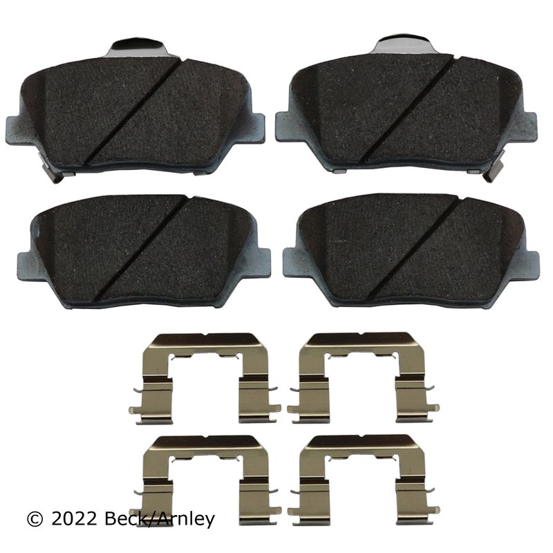 Beck Arnley 085-7058 Disc Brake Pad Set - Front