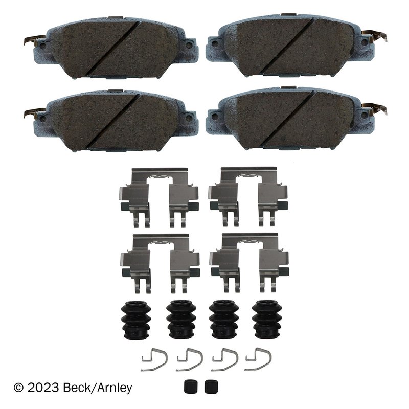 Beck Arnley 085-7082 Disc Brake Pad Set - Rear