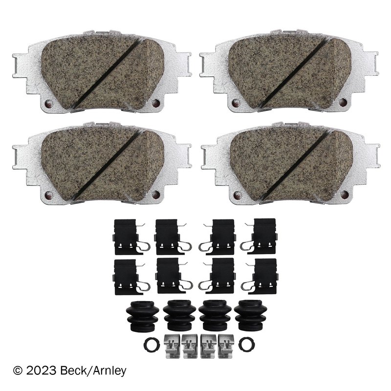 Beck Arnley 085-7109A Disc Brake Pad Set - Rear