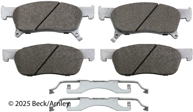 Beck Arnley 085-7115 Disc Brake Pad Set - Front