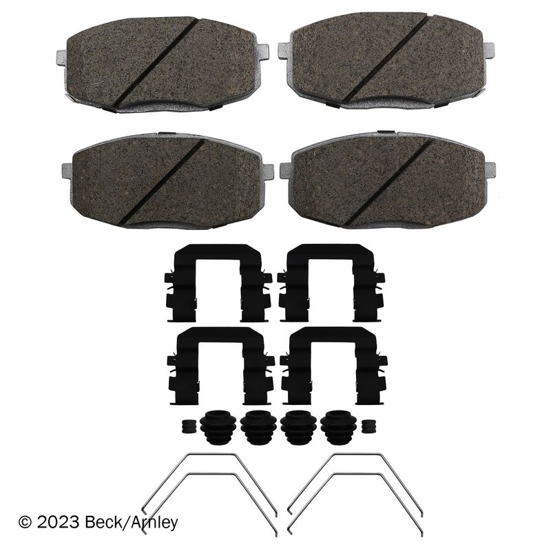 Beck Arnley 085-7120 Disc Brake Pad Set - Front