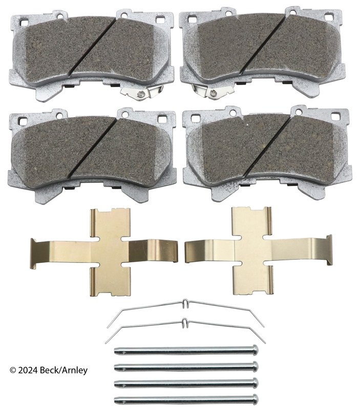Beck Arnley 085-7149 Disc Brake Pad Set - Front