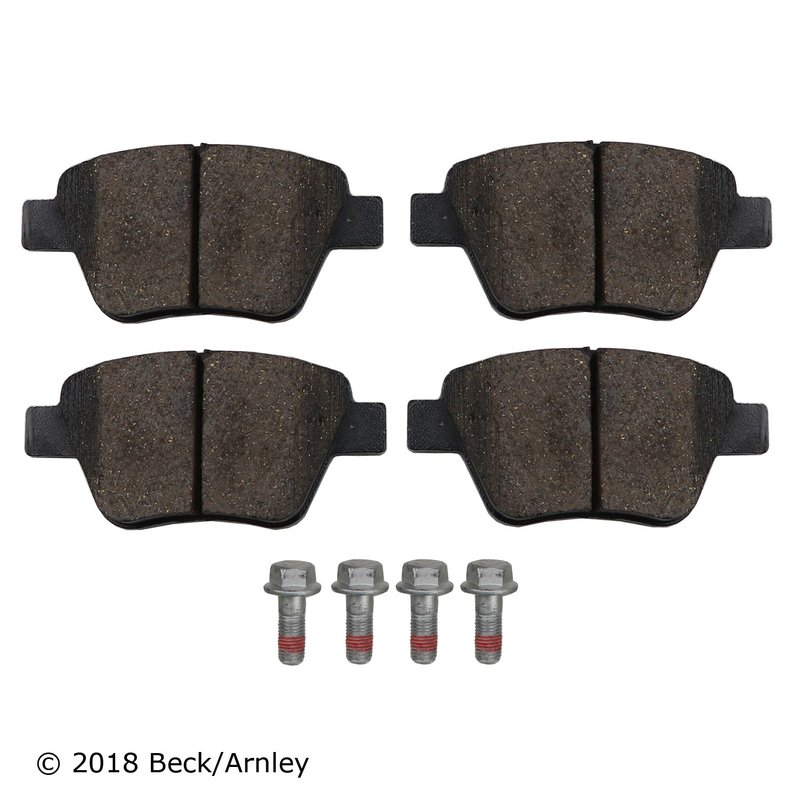 Beck Arnley 089-1940 Disc Brake Pad Set - Rear