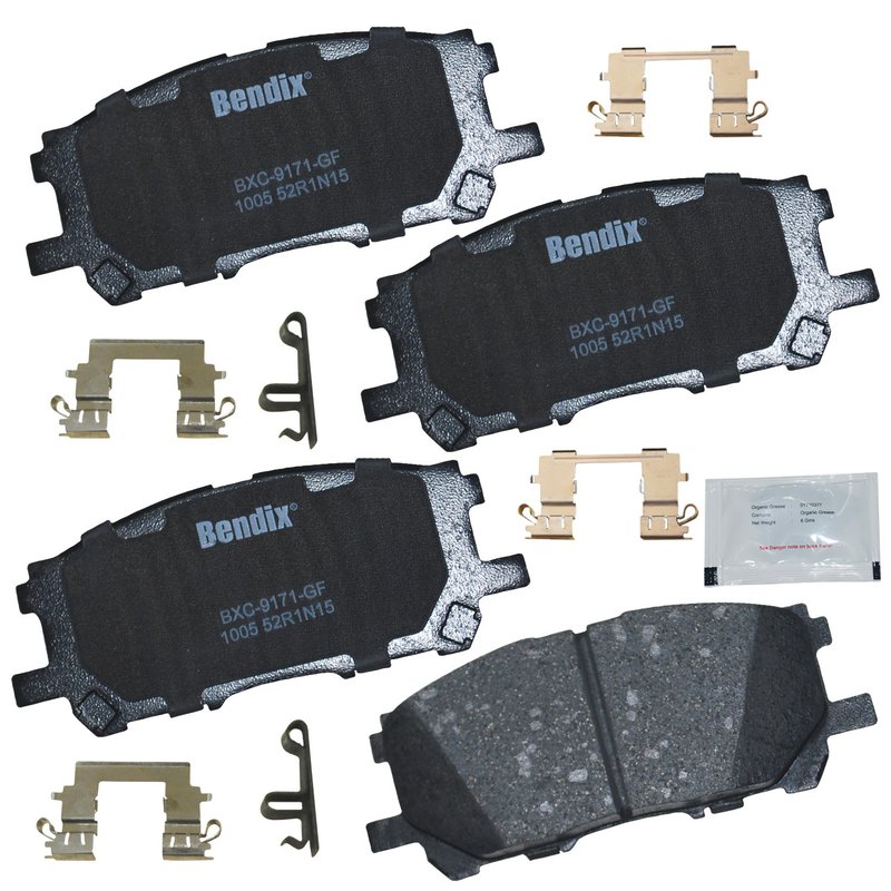Bendix Friction CFC1005 Disc Brake Pad Set - Front