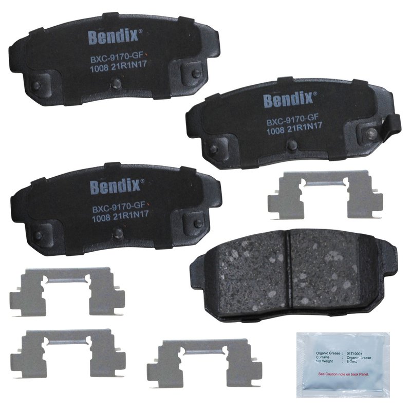 Bendix Friction CFC1008 Disc Brake Pad Set - Rear
