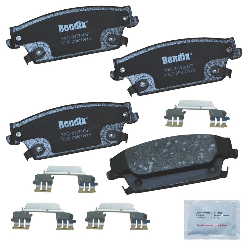 Bendix Friction CFC1020 Disc Brake Pad Set - Rear