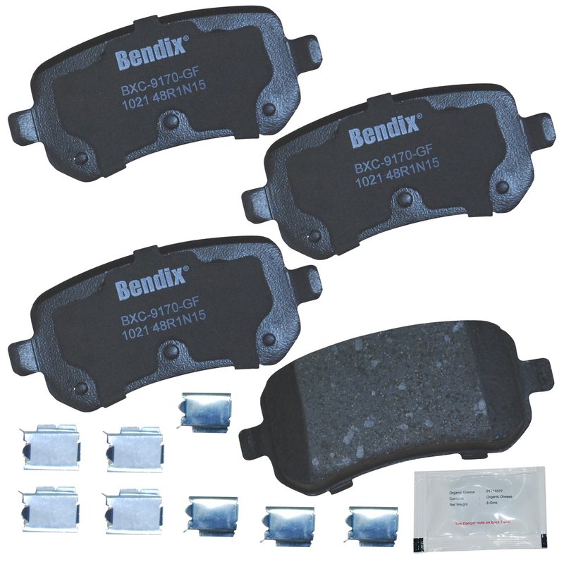 Bendix Friction CFC1021 Disc Brake Pad Set - Rear
