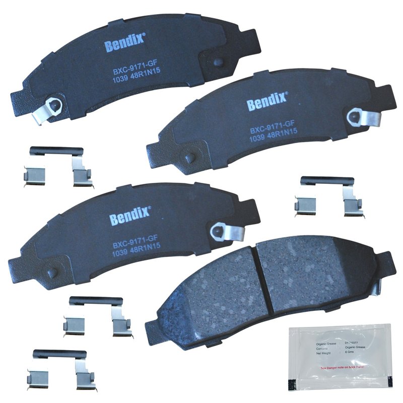 Bendix Friction CFC1039 Disc Brake Pad Set - Front