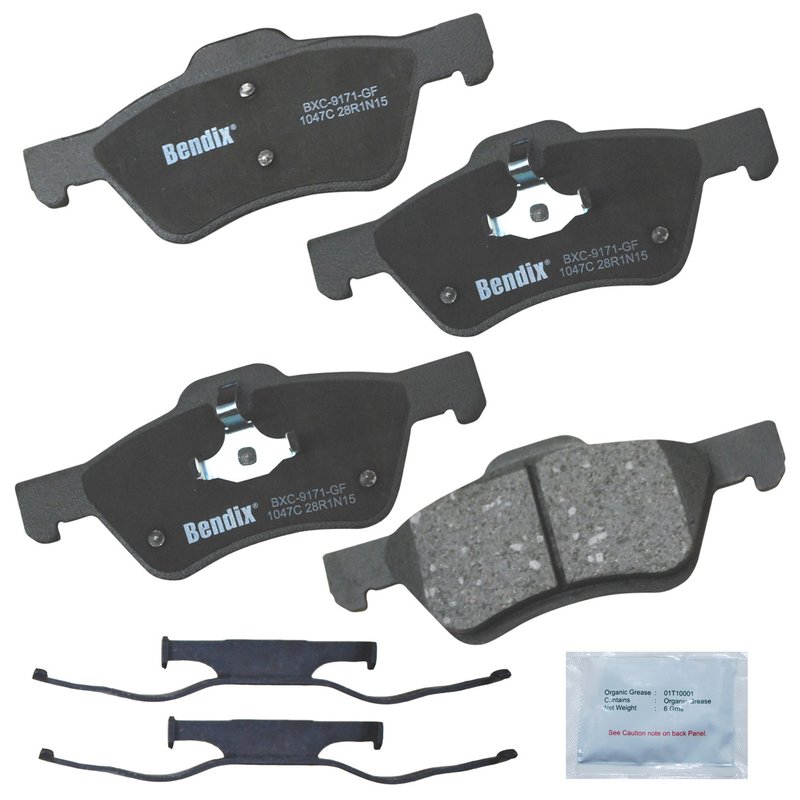 Bendix Friction CFC1047C Disc Brake Pad Set - Front