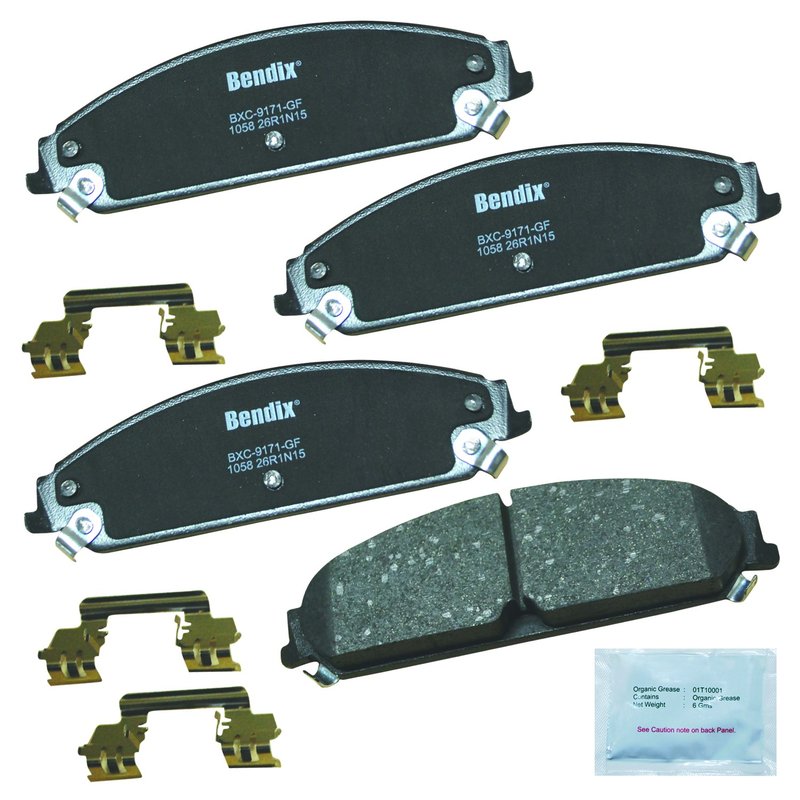 Bendix Friction CFC1058 Disc Brake Pad Set - Front